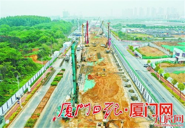 厦门地铁6号线林埭西站 866根钻孔灌注桩完成过半——九房网