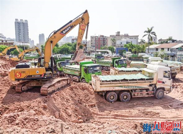 最新！R1线新进展!机场段土建预留下月底将完成全部桩基施工！——九房网