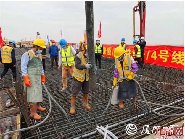 快讯！厦门地铁4号线有重大突破！蔡厝站至大嶝北站跨海区间今日贯通——九房网