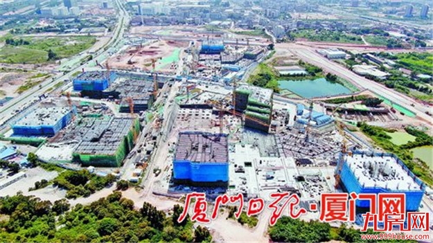 软三期西片区F地块50万㎡研发楼年底封顶 2022年投用——九房网