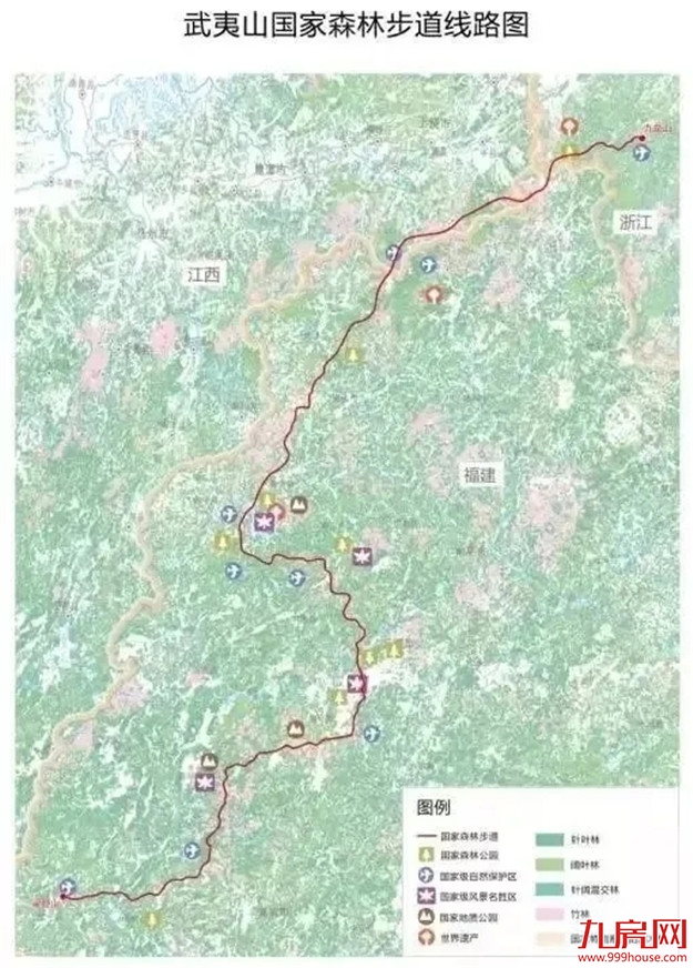 重磅!从福州到厦门,以后有森林步道可以走了!——九房网 重磅!从福州到厦门,以后有森林步道可以走了!——九房网