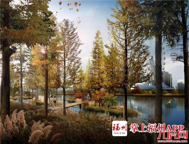 晋安湖公园明年建成!库容超西湖+左海——九房网