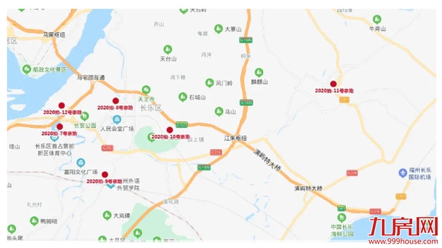 火爆!33.63亿!最高楼面价14805元/㎡!刚刚,2020长乐第二场土拍落锤!——九房网 火爆!33.63亿!最高楼面价14805元/㎡!刚刚,2020长乐第二场土拍落锤!——九房网