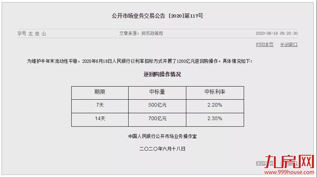 重磅!几大信号出现!6-7月或将降息+降准!——九房网 重磅!几大信号出现!6-7月或将降息+降准!——九房网