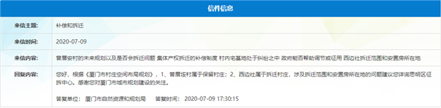 酸了!拆迁赔偿1.5亿!厦门新增61个村要拆!有你家吗?——九房网 酸了!拆迁赔偿1.5亿!厦门新增61个村要拆!有你家吗?——九房网