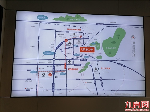 五大红盘汇聚,新五四北或成福州中央居住区?——九房网 五大红盘汇聚,新五四北或成福州中央居住区?——九房网