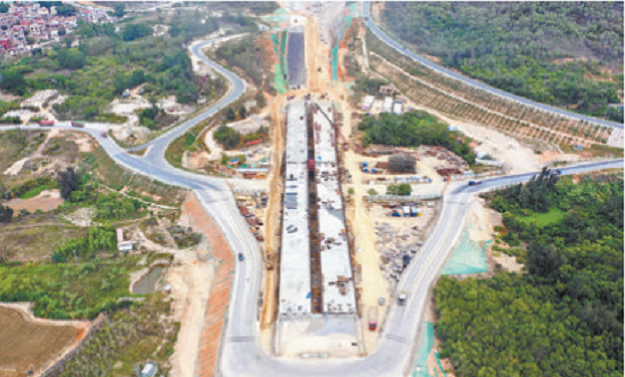 海翔大道“最后一公里”提前贯通 预计9月底建成通车——九房网