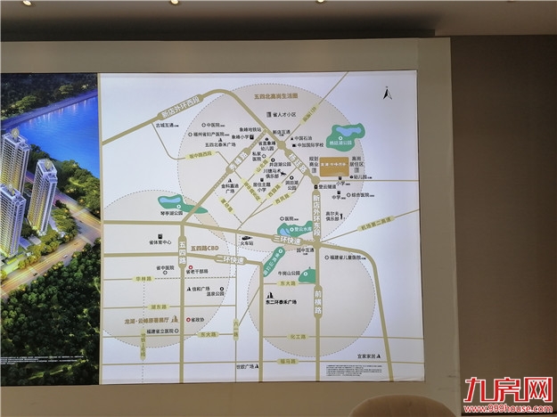 五大红盘汇聚,新五四北或成福州中央居住区?——九房网 五大红盘汇聚,新五四北或成福州中央居住区?——九房网