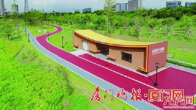 配套落地！集美新城慢行绿道观亮相，预计12月全面交付使用……——九房网