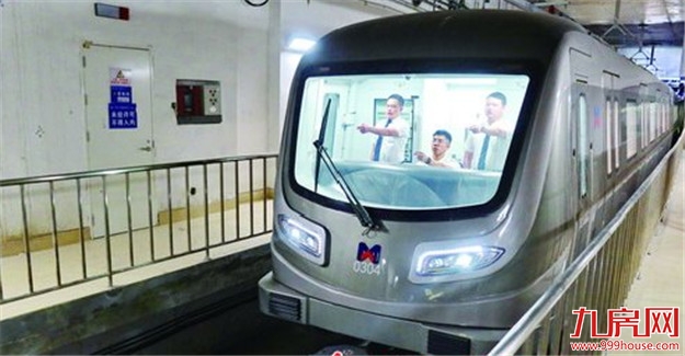 最新！地铁3号线岛内段：列车上线 进入运行控制系统调试阶段！——九房网