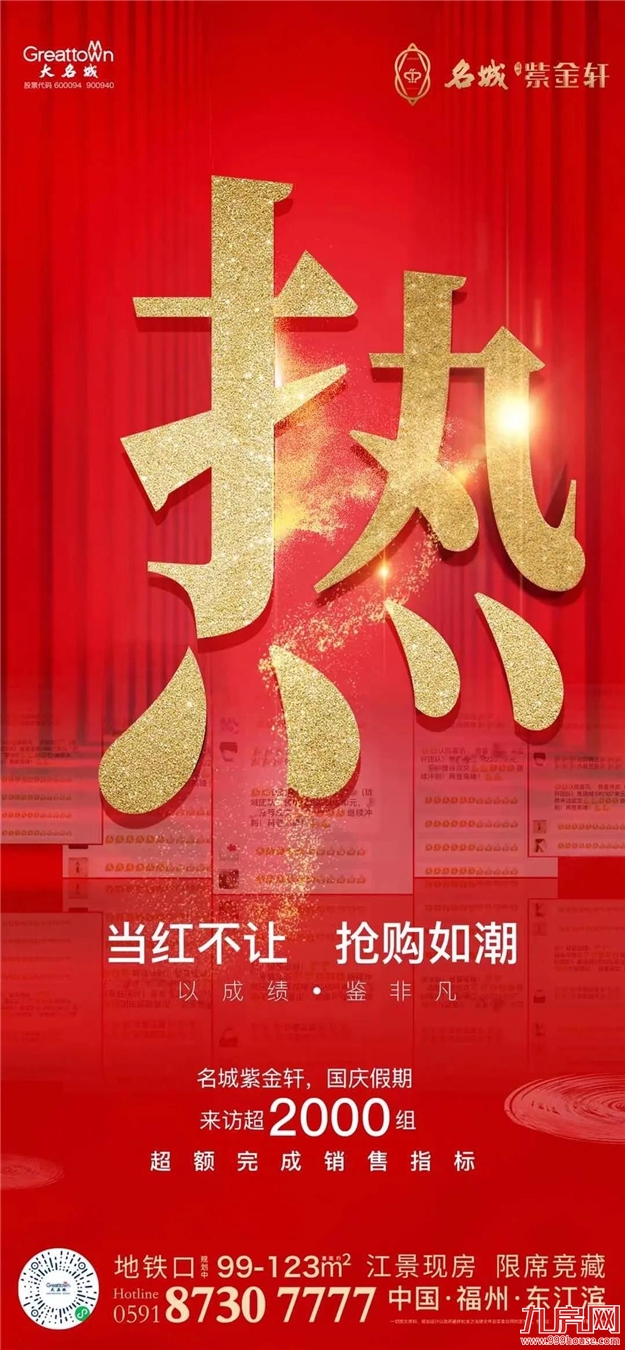 好猛!劲销超17亿!来访5000+,单日2000万+!福州楼市要爆了?——九房网 好猛!劲销超17亿!来访5000+,单日2000万+!福州楼市要爆了?——九房网