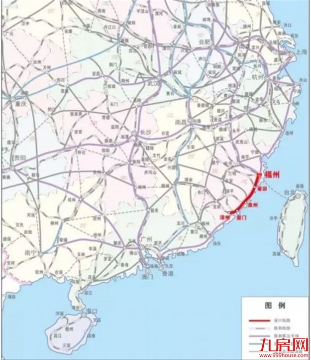 定了!福州1小时直达厦门!福厦高铁计划2022年建成通车——九房网 定了!福州1小时直达厦门!福厦高铁计划2022年建成通车——九房网