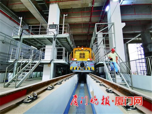 地铁3号线列车有"新家"了!五缘湾停车场启用 最多可停26列车——九房网 地铁3号线列车有"新家"了!五缘湾停车场启用 最多可停26列车——九房网