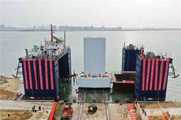 出场装船成功!厦门第二东通道工程,有最新进展——九房网 出场装船成功!厦门第二东通道工程,有最新进展——九房网