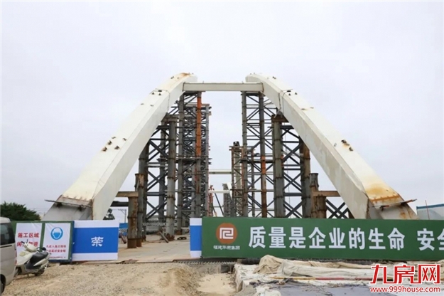 好消息！滨海新城首座沿海景观桥预计元旦通车——九房网