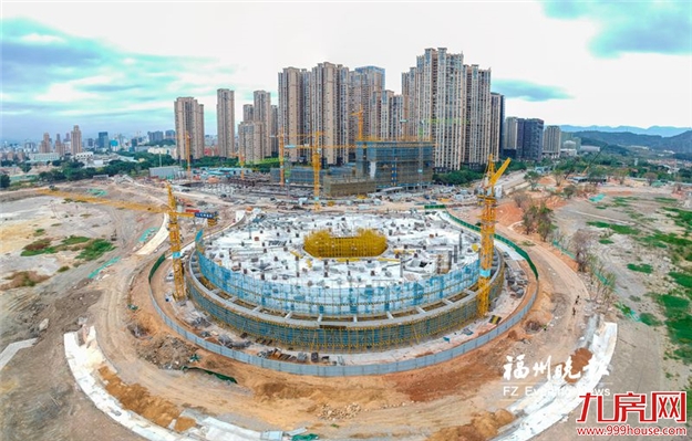 最新进度!摩天轮已“破土而出”,明年6月有望建成!——九房网 最新进度!摩天轮已“破土而出”,明年6月有望建成!——九房网