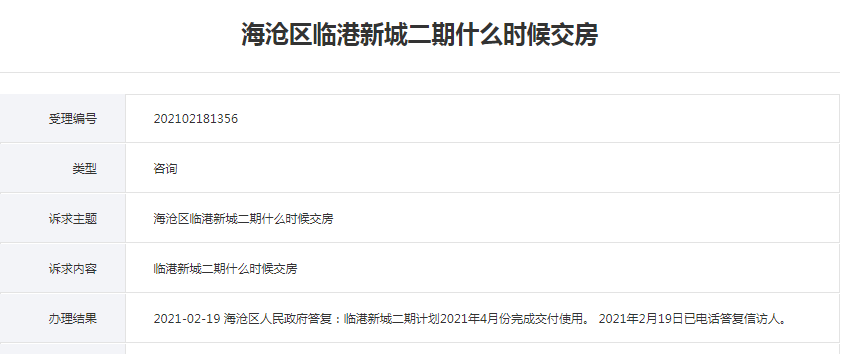 海沧临港新城二期预计4月交付使用 总户数1865户——九房网
