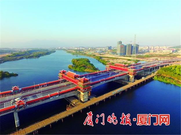 国内最长廊桥漳州金峰大桥通车!沿厦漳同城大道可抵达——九房网
