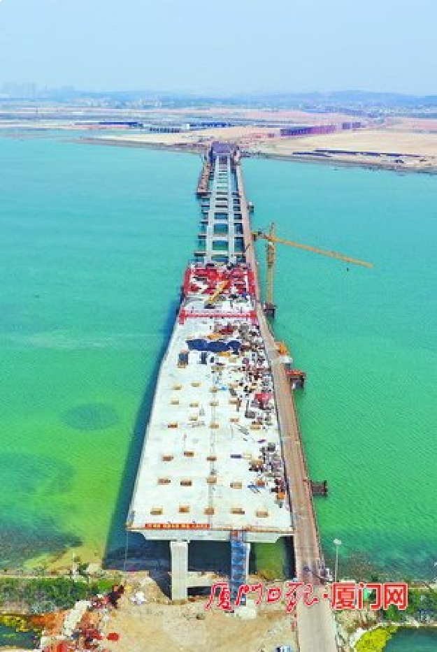 最新进展!厦门首座双层跨海大桥主体预计年底贯通——九房网 最新进展!厦门首座双层跨海大桥主体预计年底贯通——九房网