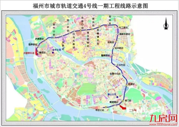 猛料！福州地铁4号线通车时间推迟！预计...——九房网