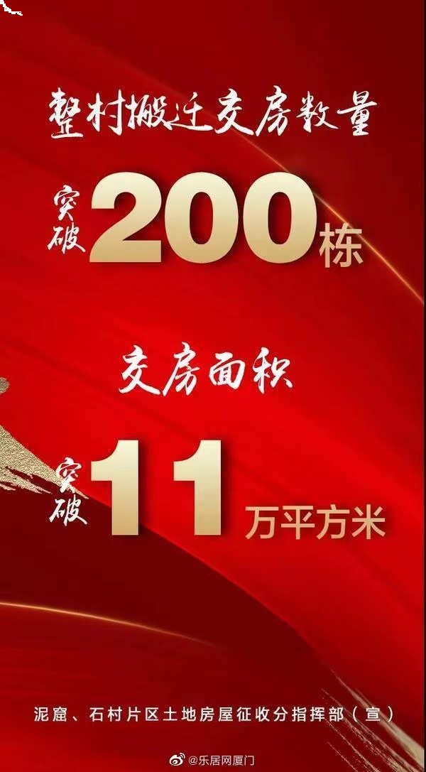 刚刚，厦门这个村开拆！这些区征迁提速，一大波征地公告发布！——九房网