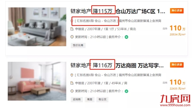 猛降130万!116万!大批房东抛售!福州惊现降价潮?——九房网 猛降130万!116万!大批房东抛售!福州惊现降价潮?——九房网