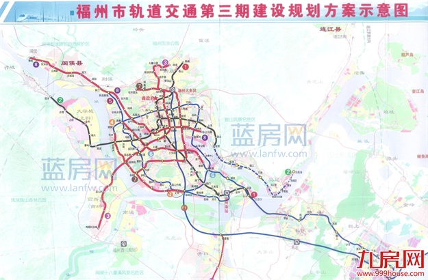 重磅！福州将建多条高铁！启动第三轮地铁建设规划——九房网
