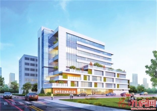 市皮肤病防治院医技附属楼封顶   预计明年5月竣工——九房网