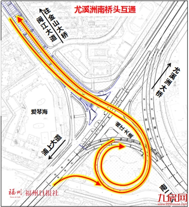 重磅！福州新增一条跨江通道！预计明年启动！——九房网
