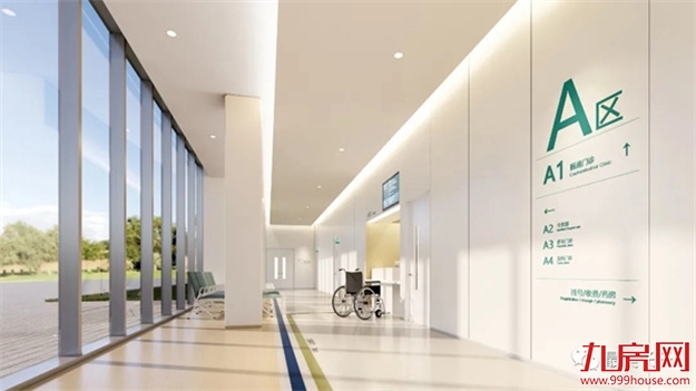 福州滨海新城综合医院二期项目主体结构完成70%——九房网