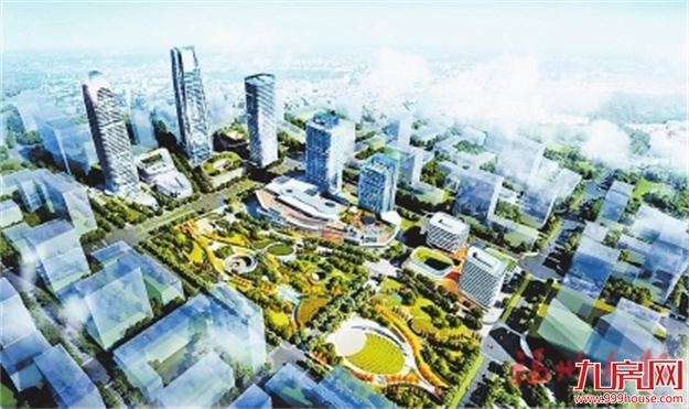 集商业综合体、5A级办公塔楼、五星级酒店、中央公园、双地铁于一体——九房网