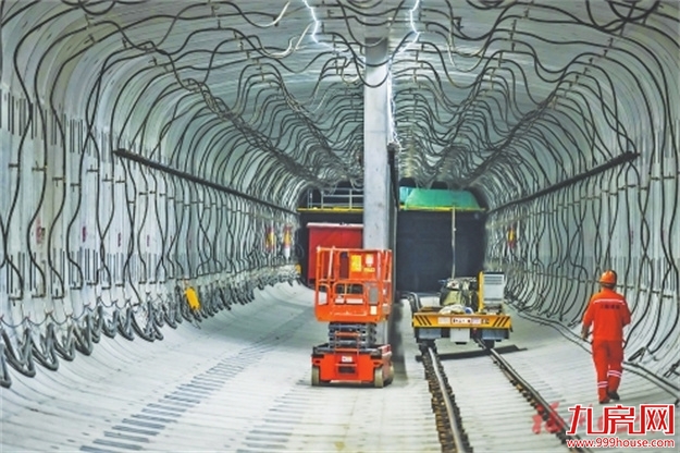 福州地铁4号线　“省东区间”顶管贯通——九房网