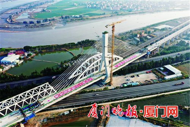 拟2023年6月投用！厦高铁木兰溪特大桥斜拉桥主梁合龙！——九房网