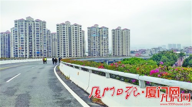 集美大道BRT上跨沈海高速 跨线桥梁改善提升——九房网