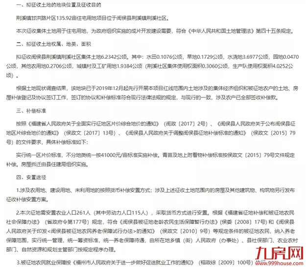 近2000亩!27个村!2022年福州征迁地图曝光!有你家吗?——九房网 近2000亩!27个村!2022年福州征迁地图曝光!有你家吗?——九房网