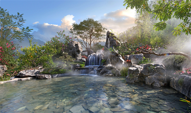 龙湖·春江天玺 | 探寻园林细节，演绎景观与建筑的视觉飨宴——九房网