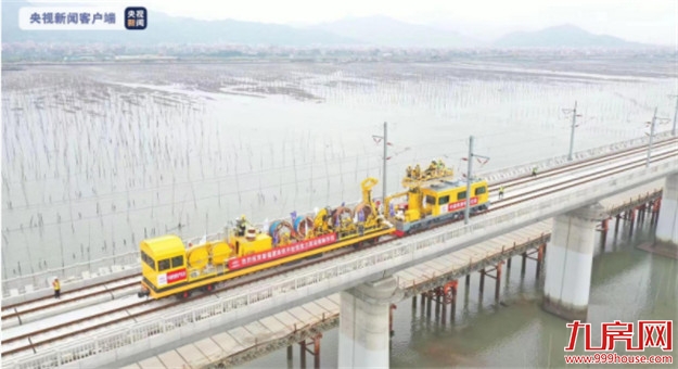 新福厦高铁传新消息!工程进入攻坚阶段,预计10月完成全线接触网导线架设——九房网 新福厦高铁传新消息!工程进入攻坚阶段,预计10月完成全线接触网导线架设——九房网