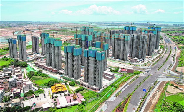 厦门在建最大保障房项目全面封顶 预计明年下半年竣工验收——九房网 厦门在建最大保障房项目全面封顶 预计明年下半年竣工验收——九房网