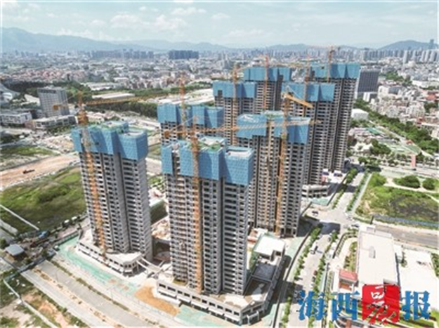 蔡林安置房本月全部封顶 预计明年9月竣工验收——九房网