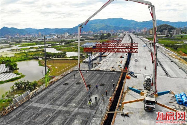 全长15.578公里！福州国道G316项目全线预制箱梁全部架设完成——九房网