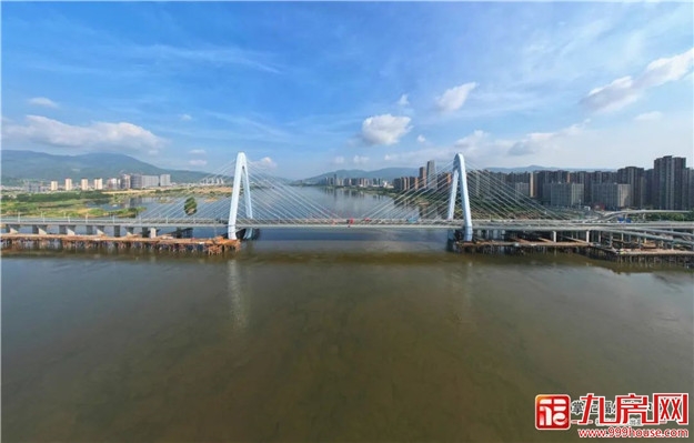 刚刚宣布!福州又一跨江大桥正式通车!闽侯甘蔗⇌地铁苏洋站,6分钟!——九房网 刚刚宣布!福州又一跨江大桥正式通车!闽侯甘蔗⇌地铁苏洋站,6分钟!——九房网