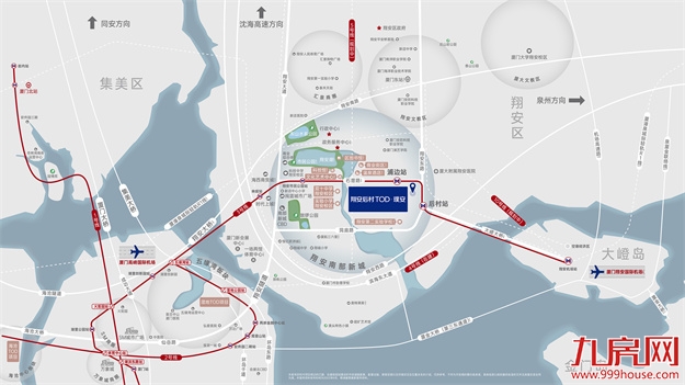 3号线浦边站正式开通!翔安TOD发展全面提速!——九房网 3号线浦边站正式开通!翔安TOD发展全面提速!——九房网