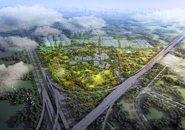 约34万㎡中心公园奠基仪式圆满落幕！城市绿境正式启动建设——九房网