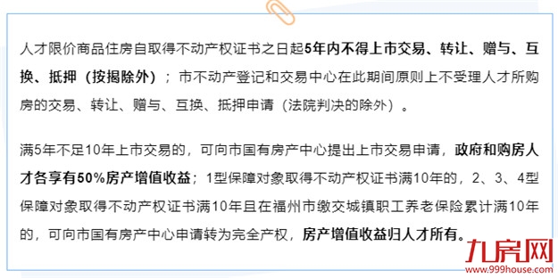 刚刚发布！福州购房政策有变化！想买房的赶紧看！——九房网