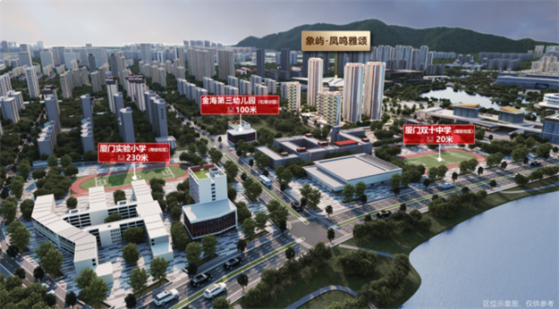 沸腾了！象屿凤鸣雅颂四代宅+双名校全维炸场+六边形配套全维炸场！——九房网